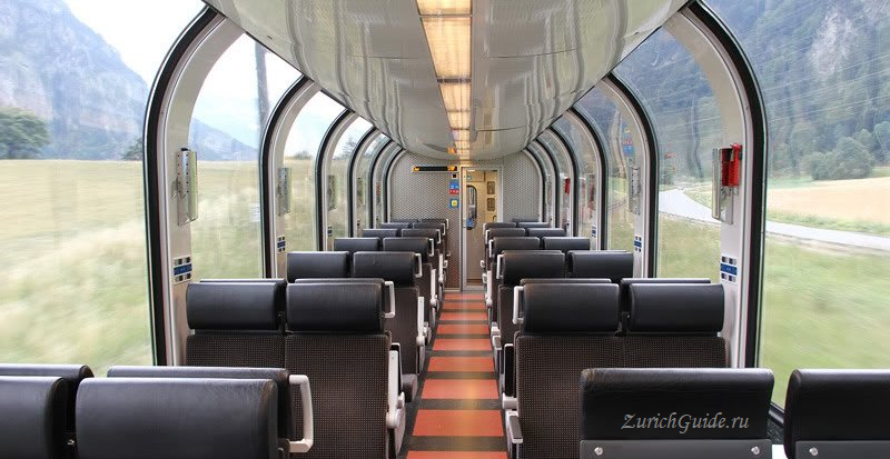 Панорамный поезд Бернина экспресс- Bernina express -- экскурсии по Швейцарии, что посмотреть в Швейцарии, панорамные поезда по Швейцароии, путеводитель по Швейцарии